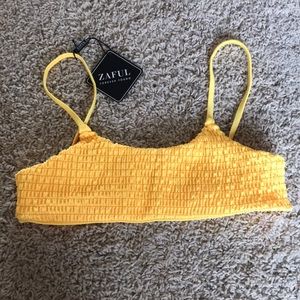 Yellow Zaful Bikini top